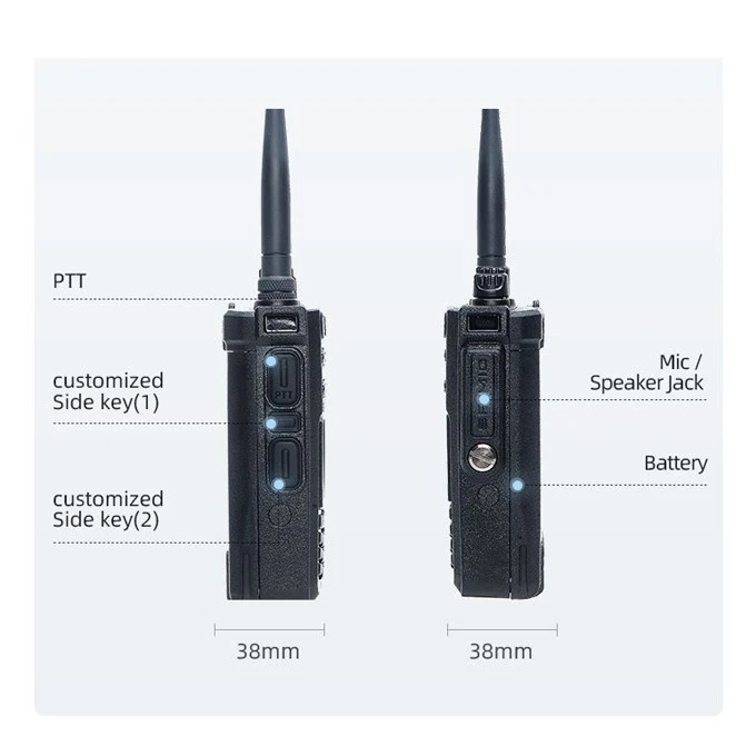 Radio Transceiver Dual Band Vhf Uhf Radio